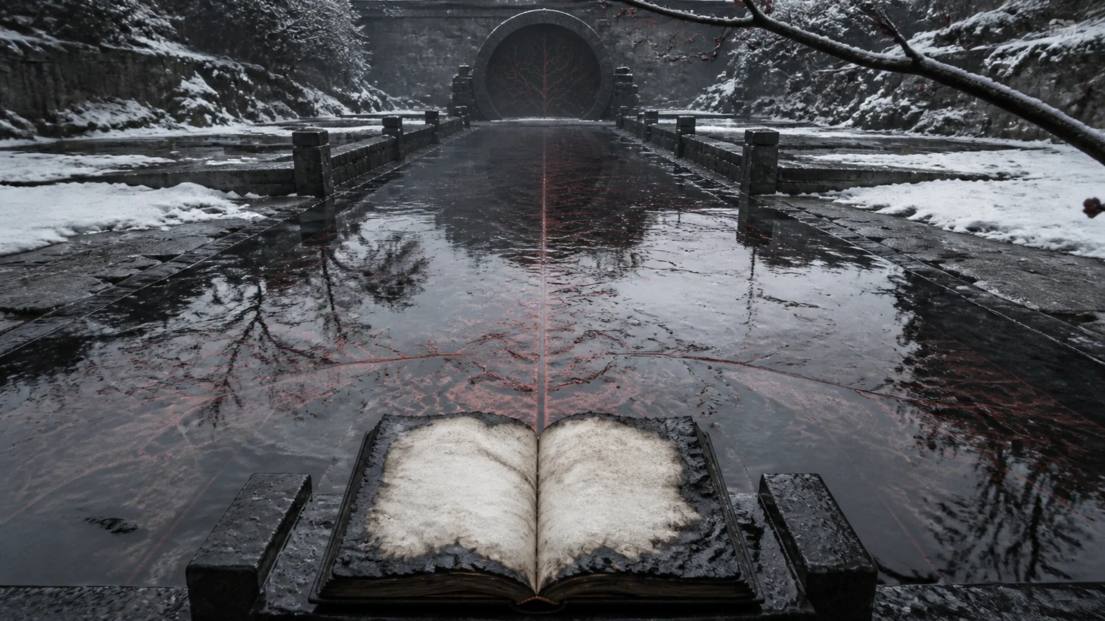 《琅琊榜》|舊案未冷第 08 幕〈天平歸正〉:融雪向兩側等量退開,正名不是抹去過去,而是讓失衡終於被看見。